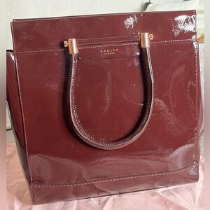 Radley London Patent Leather Purse large tote